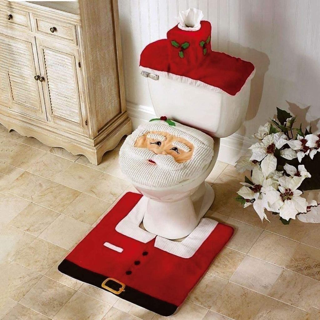 christmas-decoration-novelty-3pc-christmas-festive-toilet-seat-cover