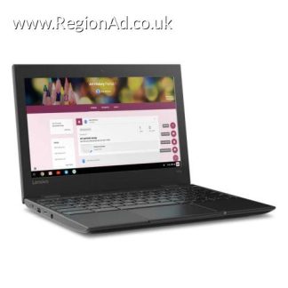 Lenovo 100e Chromebook G2 Laptop, 11.6", Celeron N4020, 4GB, 32GB eMMC, Webcam, Wi-Fi, No LAN, USB-C, Chrome OS