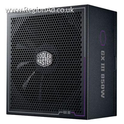 Cooler Master 850W GX III Gold ATX 3.0 PSU, Fully Modular, HDB Bearing Fan, 80+ Gold, PCIe 5.0