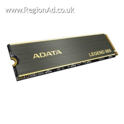 ADATA 1TB Legend 800 M.2 NVMe SSD, M.2 2280, PCIe Gen4, 3D NAND, R/W 3500/2200 MB/s