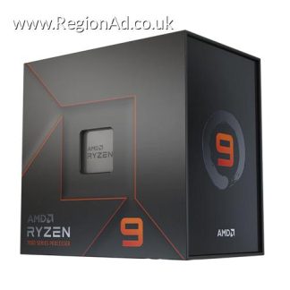 AMD Ryzen 9 7900X CPU, AM5, 4.7GHz (5.6 Turbo), 12-Core, 170W (230W Turbo), 76MB Cache, 5nm, 7th Gen, Radeon Graphics, NO HEATSINK/FAN