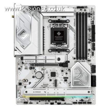 Asrock B850 STEEL LEGEND WIFI, AMD B850, AM5, ATX, 4 DDR5, HDMI, Wi-Fi 7, 2.5G LAN, RGB, 4x M.2