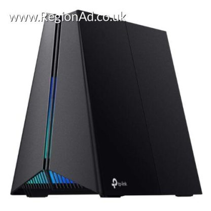 TP-LINK (Archer GXE75) AXE5400 Wi-Fi 6E Tri-Band Gaming Router, 2.5G WAN/LAN, USB, Games Acceleration & Panel, EasyMesh, RGB Lighting