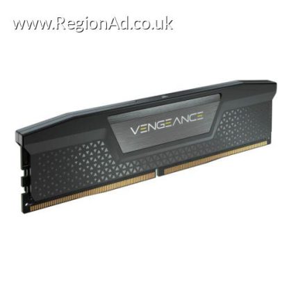 Corsair Vengeance 16GB, DDR5, 5600MHz (PC5-44800), CL40, 1.25V, XMP 3.0, PMIC, Black, DIMM Memory, OEM (Anti Static Bag)