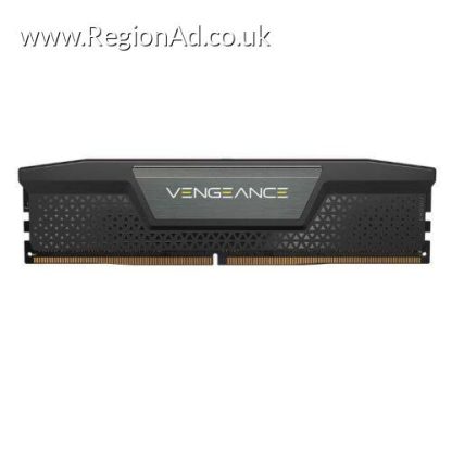 Corsair Vengeance 32GB, DDR5, 5600MHz, CL40, 1.25V, PMIC, AMD EXPO & Intel XMP 3.0, Black, DIMM Memory, OEM (Anti Static Bag)