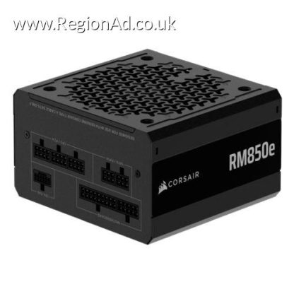 Corsair 850W RMe Series RM850e PSU, Fully Modular, Low-Noise, 80+Gold, Zero RPM Mode, ATX 3.1, PCIe 5.1