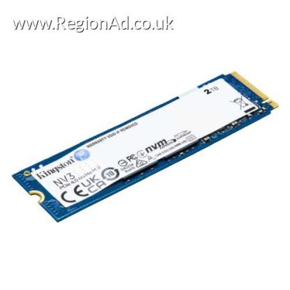 Kingston 2TB NV3 M.2 NVMe Gen4 SSD, M.2 2280, PCIe4, R/W  6000/5000 MB/s