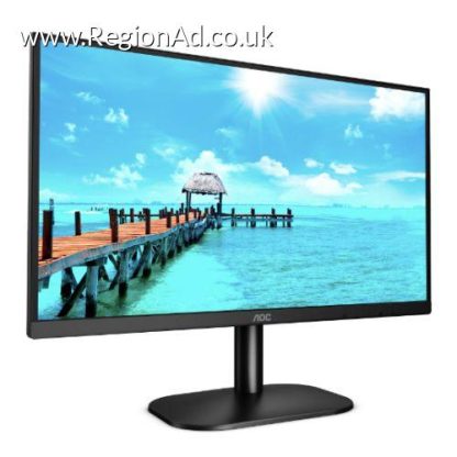 AOC 21.5" 3-Side Frameless Monitor (22B2H/EU), 1920 x 1080, 4ms, VGA, HDMI, 75Hz, VESA