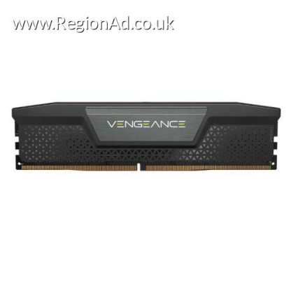 Corsair Vengeance 8GB, DDR5, 5200MHz (PC5-41600), CL40, 1.25V, PMIC, Black, DIMM Memory, OEM (Anti Static Bag)