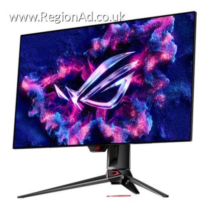 Asus 31.5" ROG Swift OLED 4K HDR Gaming Monitor (PG32UCDP), 3840 x 2160, 0.03ms, 2 HDMI, DP, USB Hub, 240Hz, Heatsink, G-SYNC, VESA